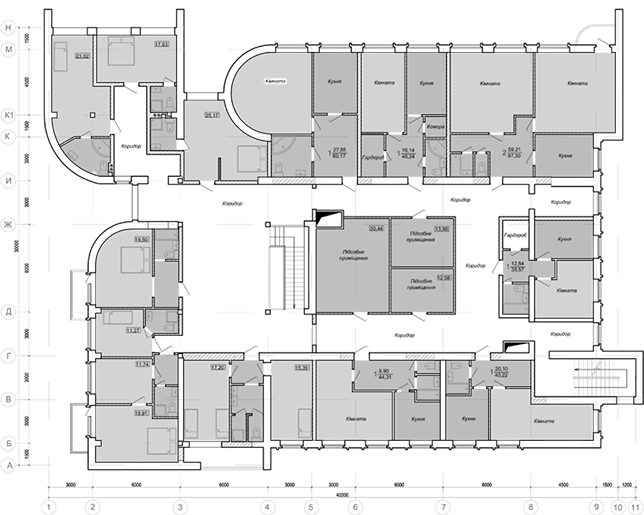 Проект гостиничного комплекса