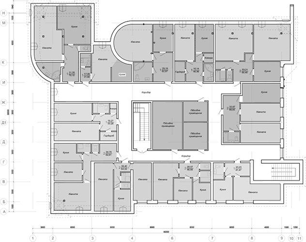 Проект гостиничного комплекса