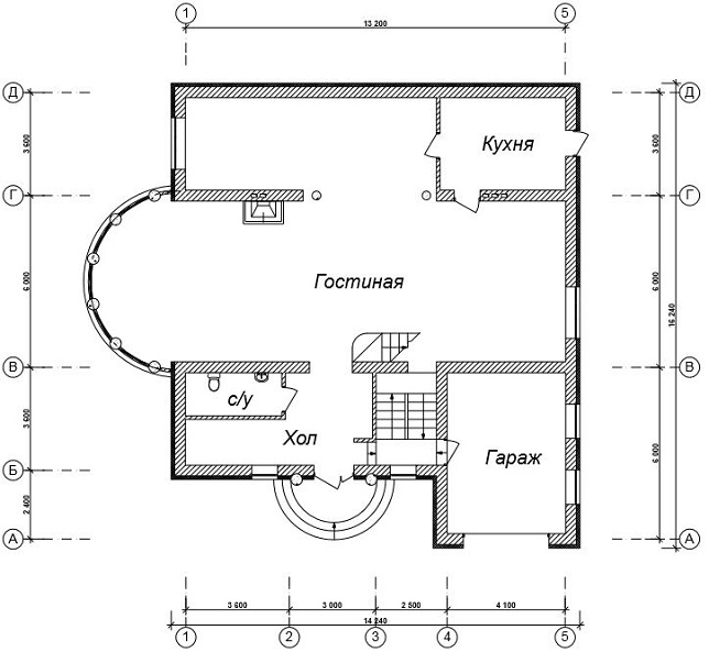 Домик с сауной