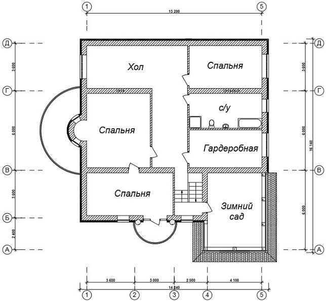 Домик с сауной